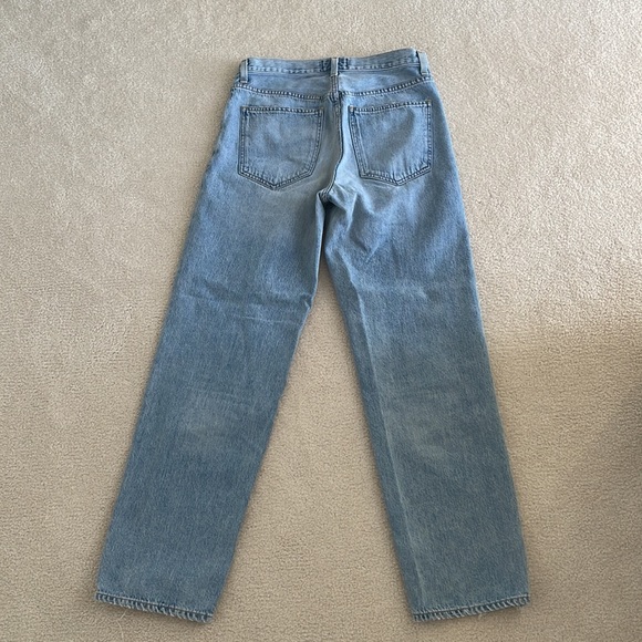 Agolde Criss Cross Upsized Jean, blue colour, size 25 - Picture 7 of 7